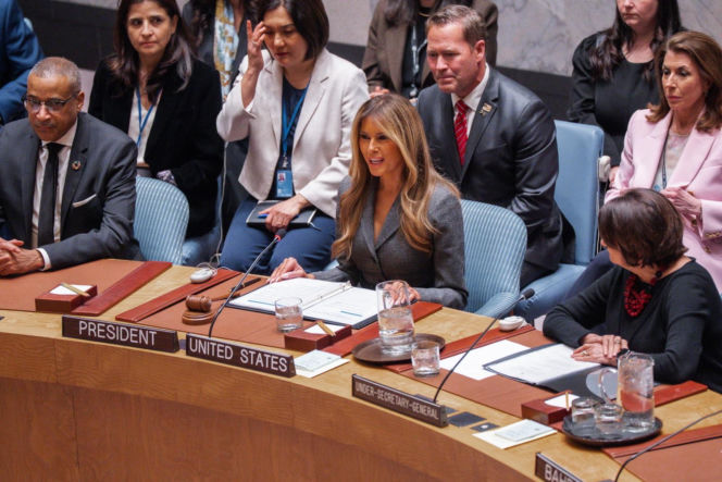 Melania Trump w historycznej roli. Tak przewodniczyła posiedzeniu Rady Bezpieczeństwa ONZ