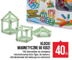 klocki magnetyczne 40 zł