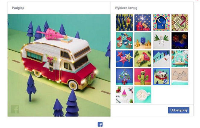 Facebook: kartka świąteczna. Jak wysłać życzenia na święta znajomym?