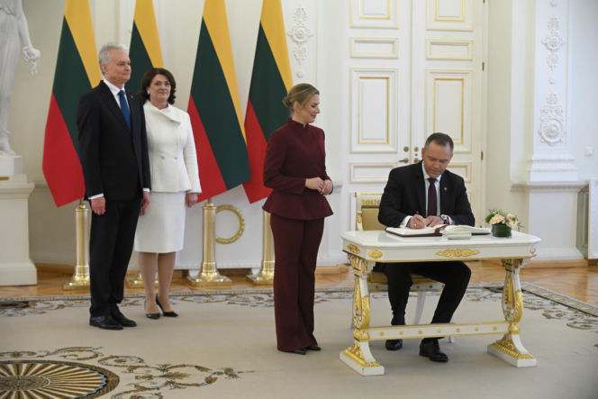 Prezydent RP Karol Nawrocki w Wilnie