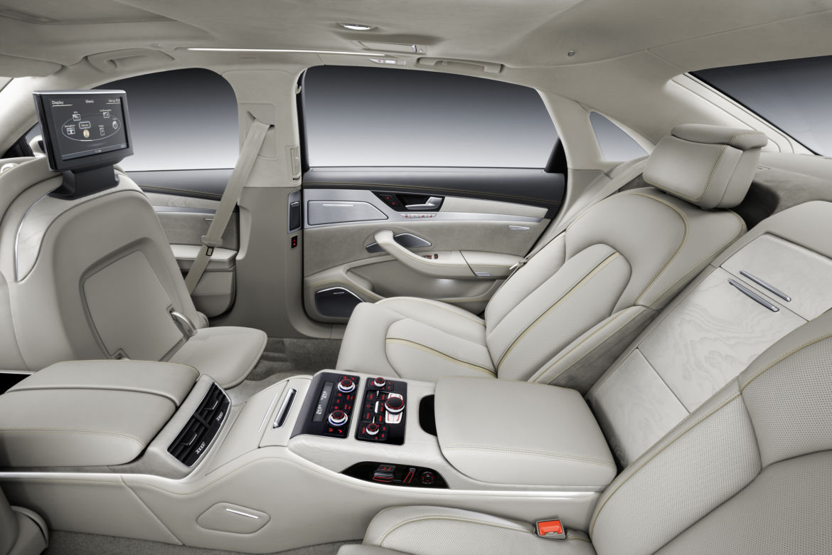 Audi A8 L W12 lifting 2014