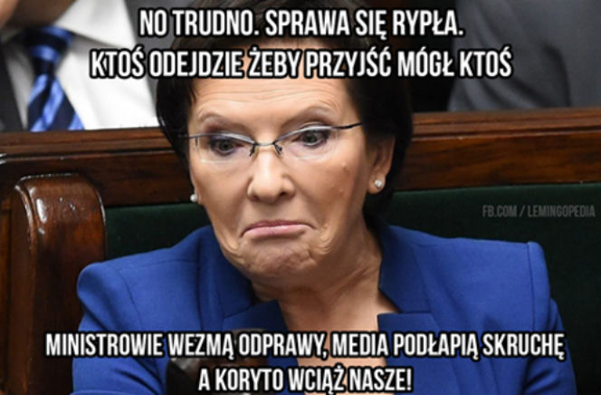 Memy dymisja rządu