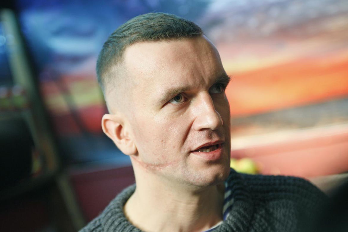 Tomasz Kot na planie filmu "Yuma" 