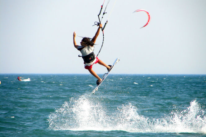 Kitesurfer