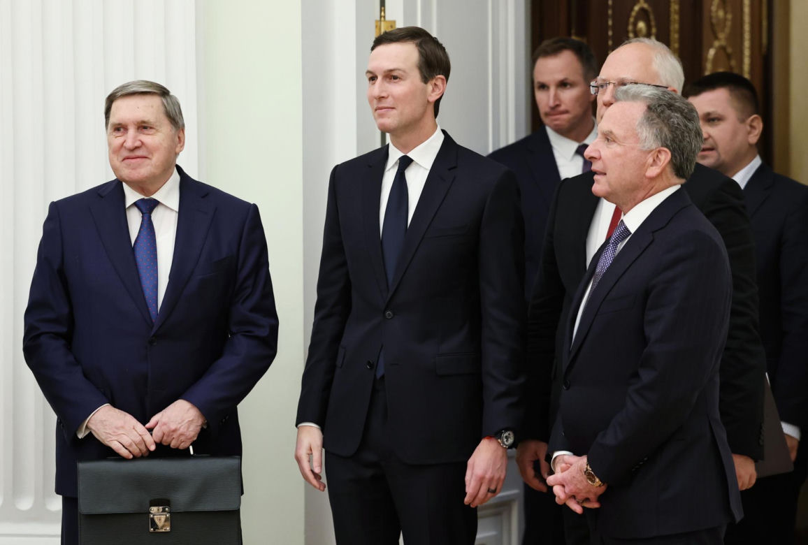 Prezydent Rosji Putin spotyka się ze specjalnym wysłannikiem USA Witkoffem na Kremlu