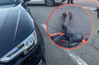 Jechał hulajnogą, zderzył się z Audi. 13-latek ranny