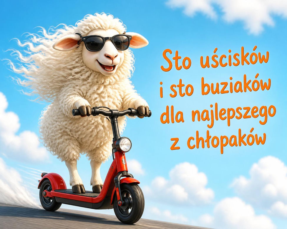 Śmieszna kartka na Dzień Chłopaka