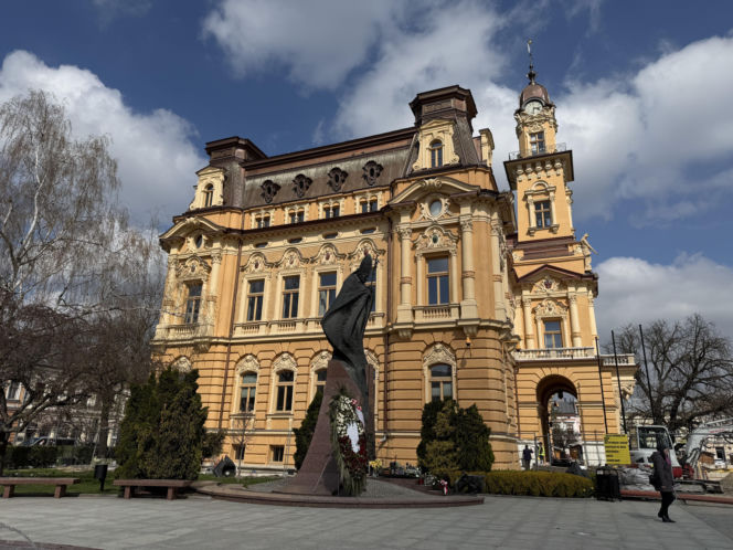 Ratusz w Nowym Sączu po renowacji