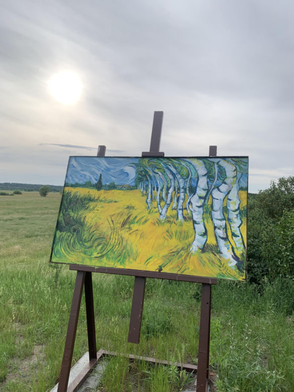 Kolorowe domy inspirowane twórczością Vincenta van Gogha zamieniły wieś liczącą zaledwie stu mieszkańców w prawdziwą atrakcję turystyczną