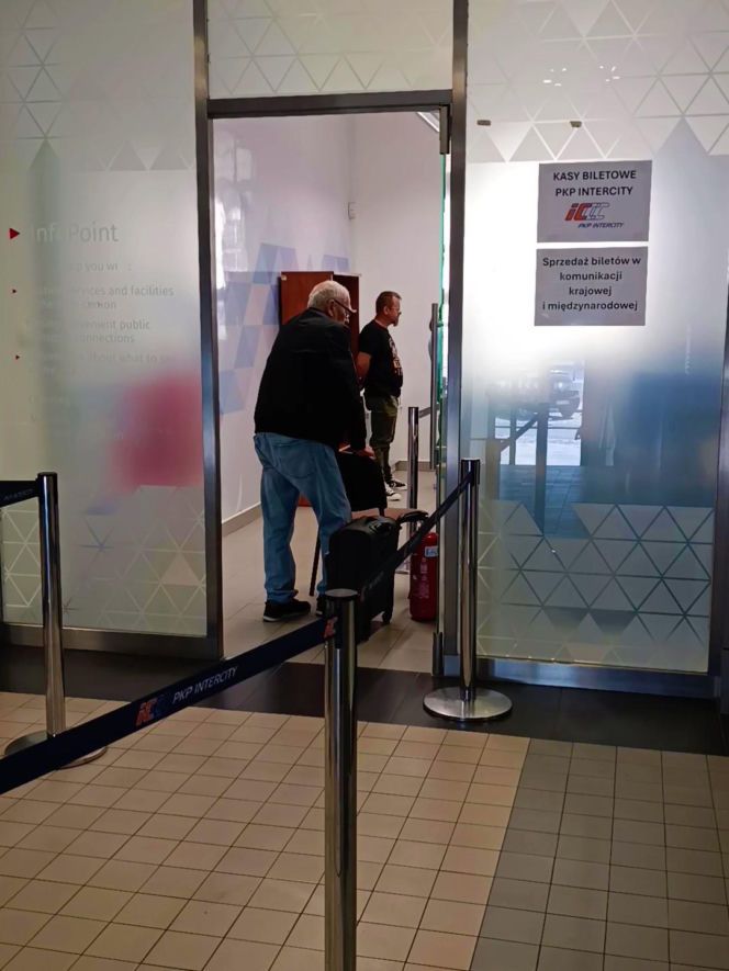 Awaria na dworcu w Szczecinie