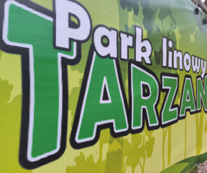 Park Linowy Tarzan w Lesznie