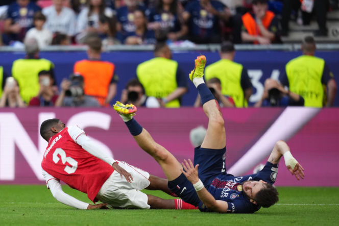 Liga mistrzów. Mecz PSG - Arsenal