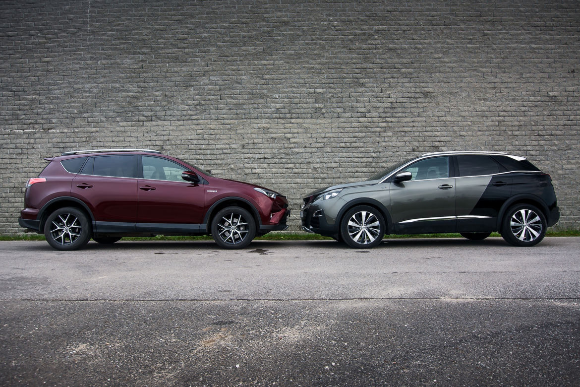 Diesel czy hybryda - Peugeot 3008 GT vs. Toyota RAV4 Hybrid