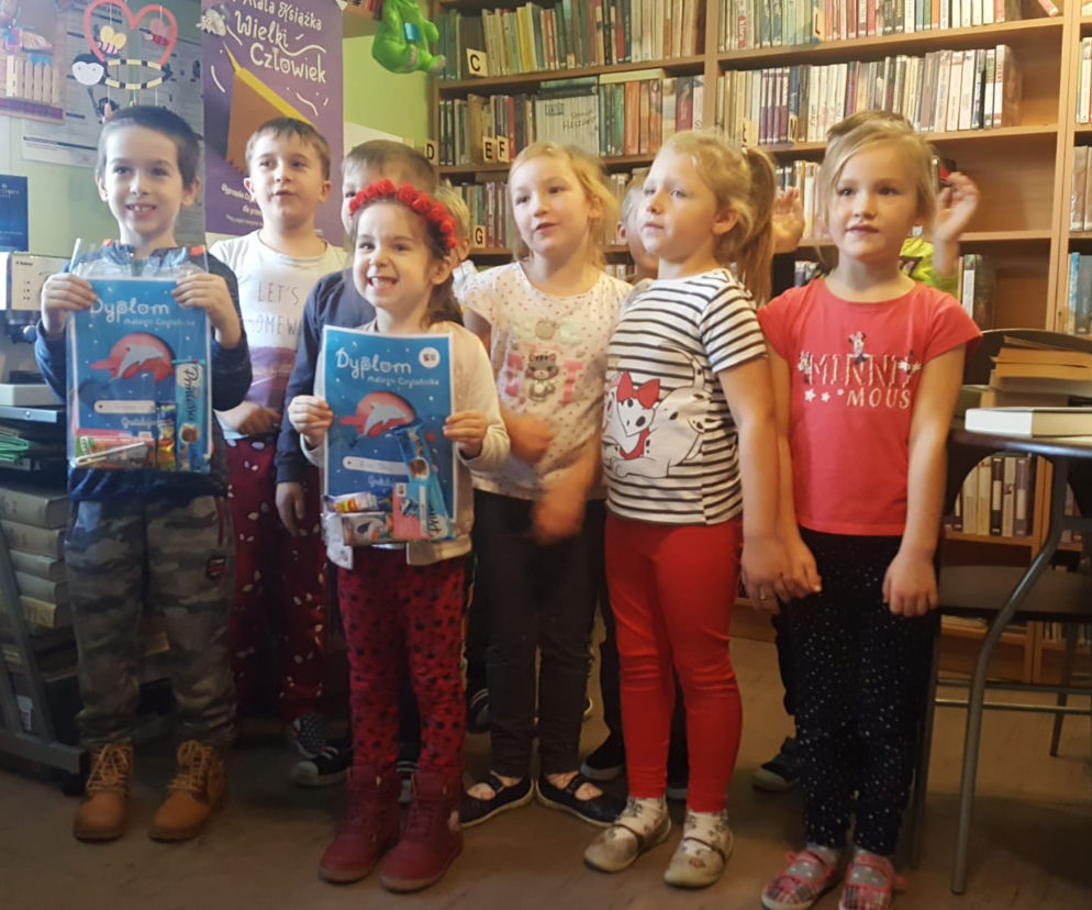 Rap w bibliotece, czyli przedszkolaki zachęcają do czytania