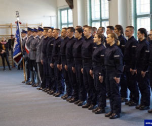Olsztyn. Nowi policjanci z Warmii i Mazur złożyli uroczyste ślubowanie