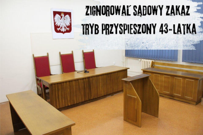 Złamał zakaz i wsiadł za kółko. Szybki wyrok dla kierowcy z Kalisza