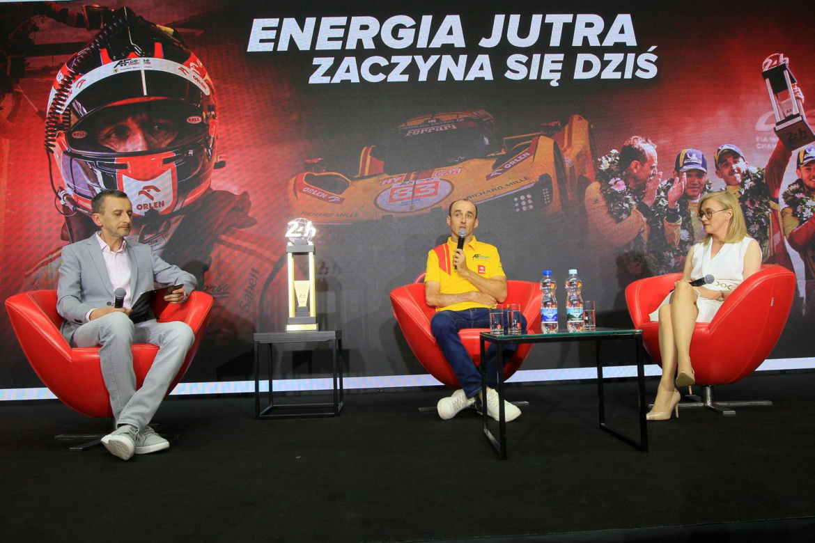Robert Kubica briefing
