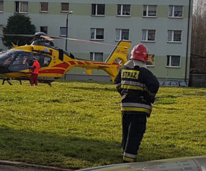 MYSŁOWICE: Poparzony 2-latek trafił śmigłowcem do szpitala!