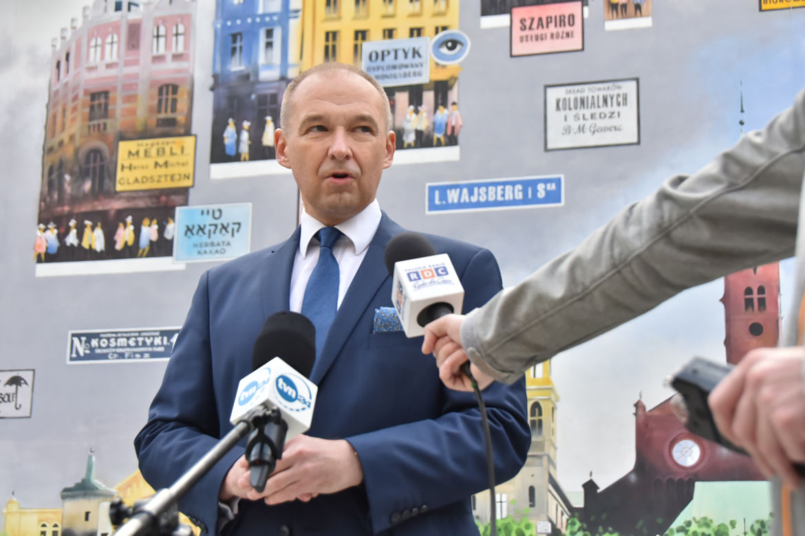 Nowy mural w Śródmieściu