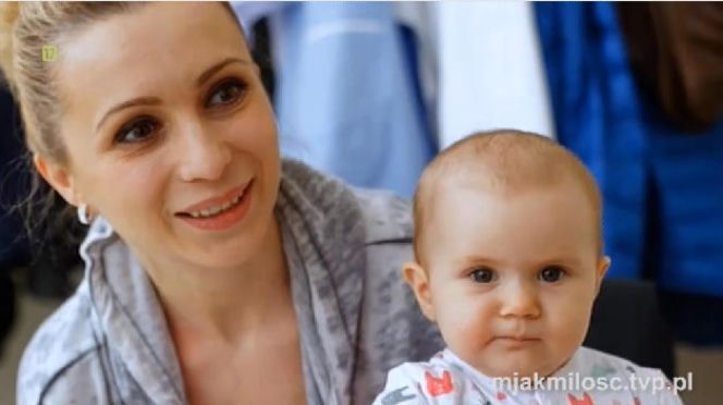 M jak miłość po wakacjach 2016. Ola Trojanowska jako Helenka i jej prawdziwa mama Agnieszka