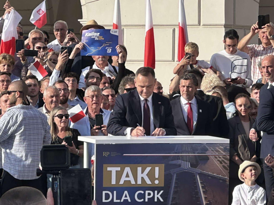 Karol Nawrocki w Kaliszu