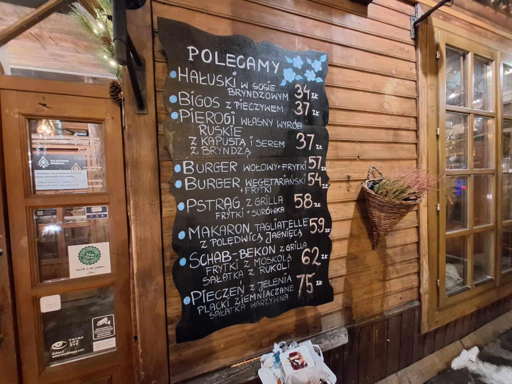 Ceny w Zakopanem podczas ferii zimowych w 2025 roku