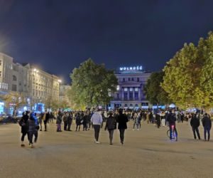 Strajk Kobiet na placu Wolności