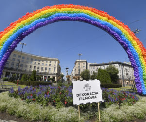 Tęcza wraca na Plac Zbawiciela w Warszawie