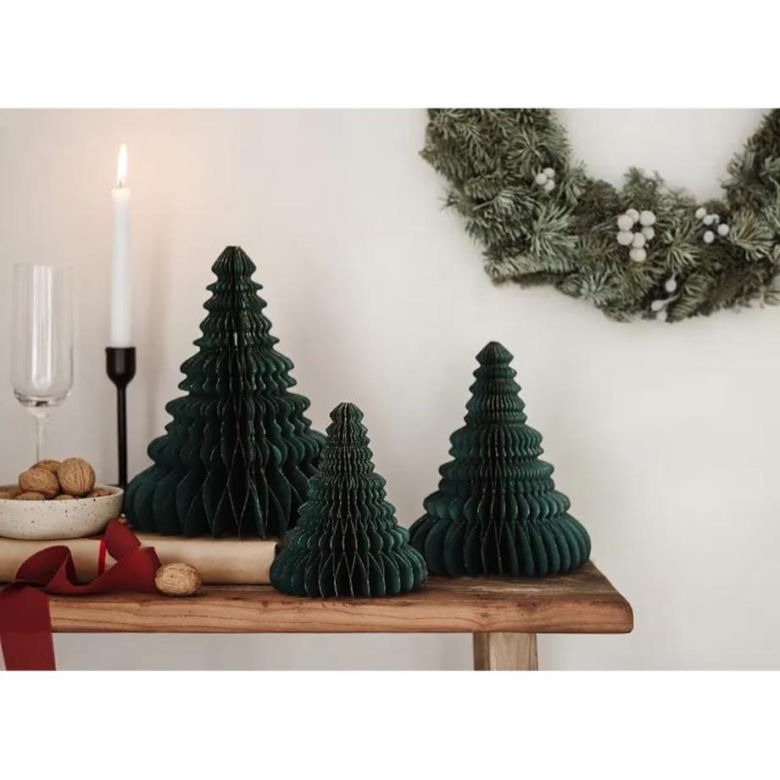Zielone papierowa choinki - Home&You