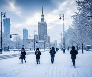 Śnieżny atak na Warszawę. Będzie mroźnie i zaskakująco!