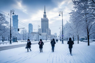 Śnieżny atak na Warszawę. Będzie mroźnie i zaskakująco!