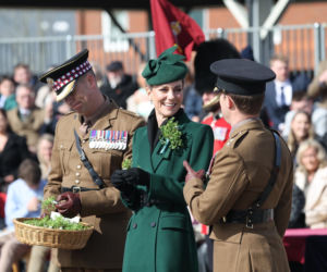 Księżna Kate cała w zieleni na Dniu Świętego Patryka! Dobrze wyglądała?