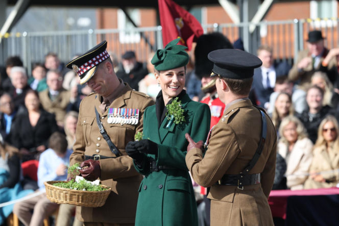 Księżna Kate cała w zieleni na Dniu Świętego Patryka! Dobrze wyglądała?
