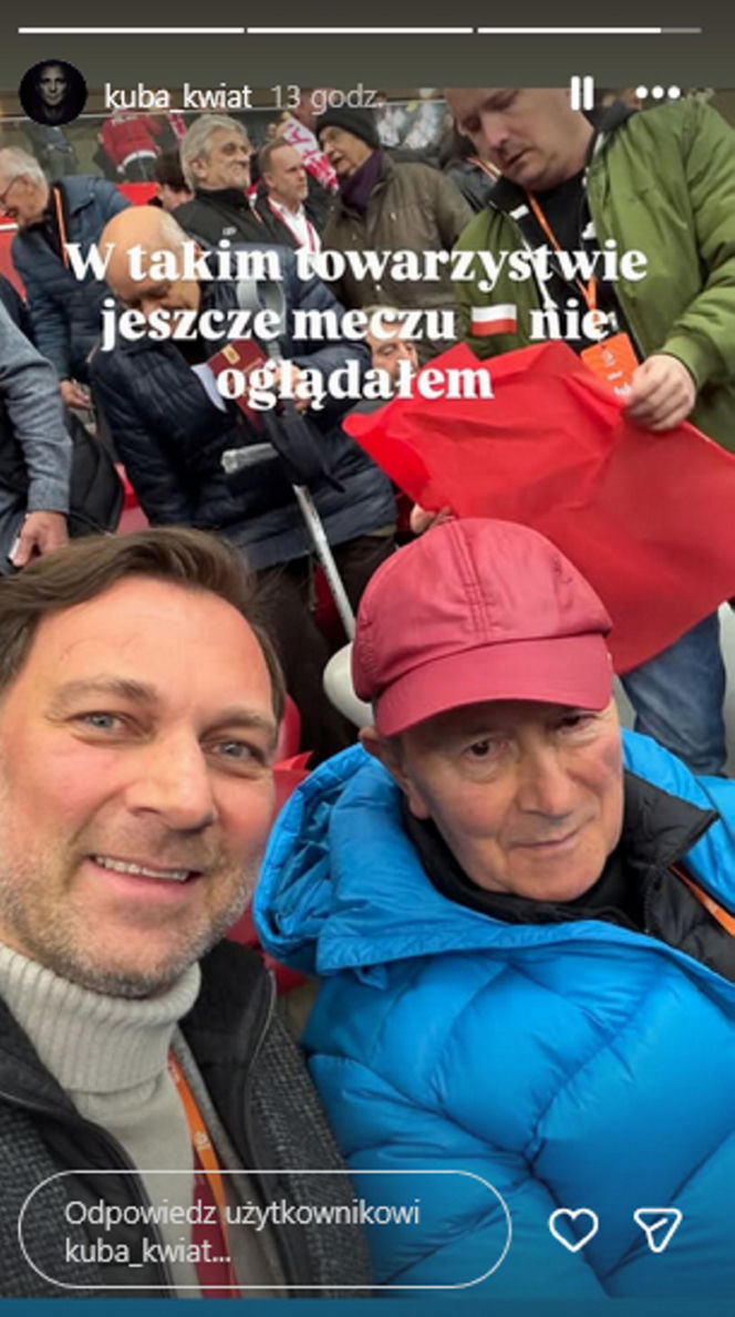 Znane osoby na meczu Polska - Albania w barażach o awans na Mistrzostwa Świata. Zobacz zdjęcia