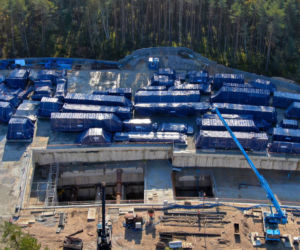 Budowa tunelu pod Świną - listopad 2020