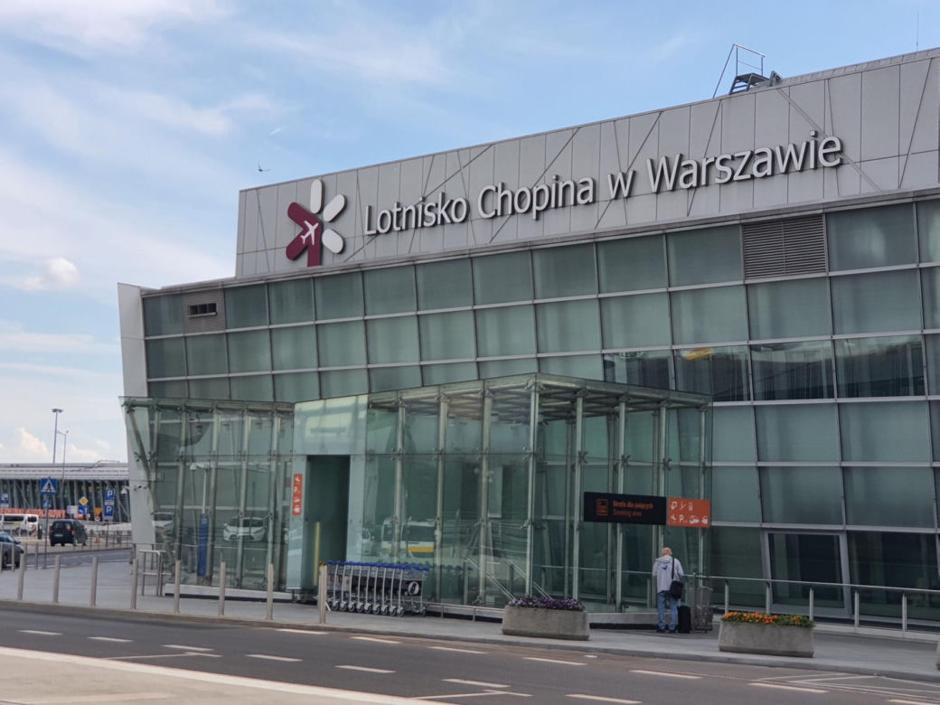 Warszawa. Lotnisko Chopina
