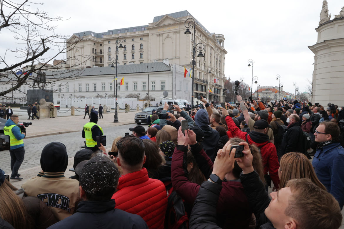 Joe Biden na Placu Zamkowym