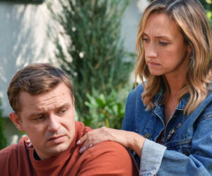 Barwy szczęścia odc. 3324. Asia Sokalska (Anna Gzyra), Hubert (Marek Molak)