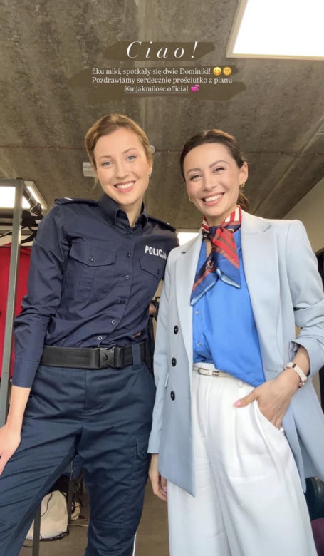 M jak miłość. Joanna (Dominika Sakowicz), Natalka (Dominika Suchecka)