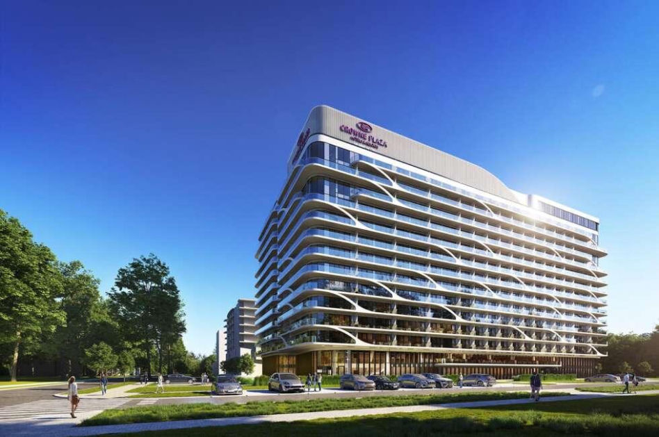 Hotel Crowne Plaza w Kołobrzegu. Wizualizacja