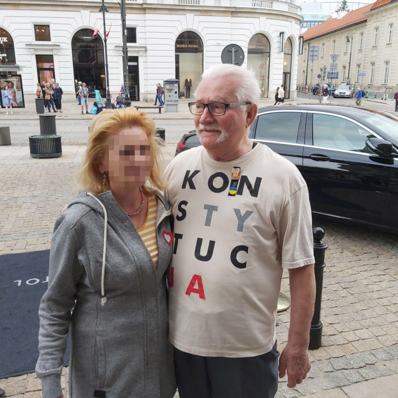 Lech Wałęsa pokazał kulisy manifestacji z 4.06
