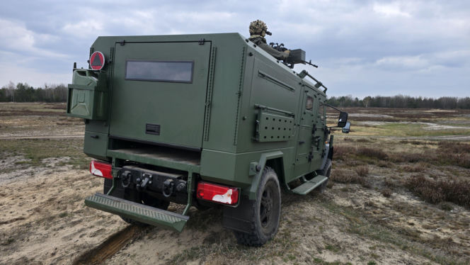 Concept G350 – lekkie pojazdy opancerzone do misji specjalnych
