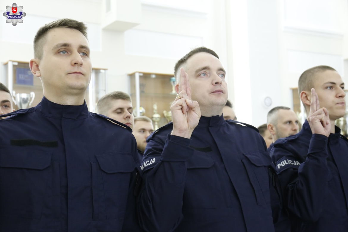 Nowi policjanci w lubelskich szeregach! Zobacz 