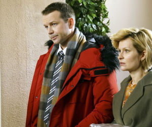 Barwy szczęścia, odc. 2062. Bruno (Lesław Żurek), Bożena (Marieta Żukowska)