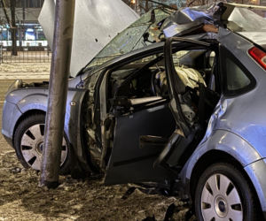 Wypadek w Wilanowie. Zginął kierowca