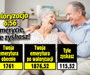 Waloryzacja 2022-2023. Emerycie, sprawdź ile zyskasz!