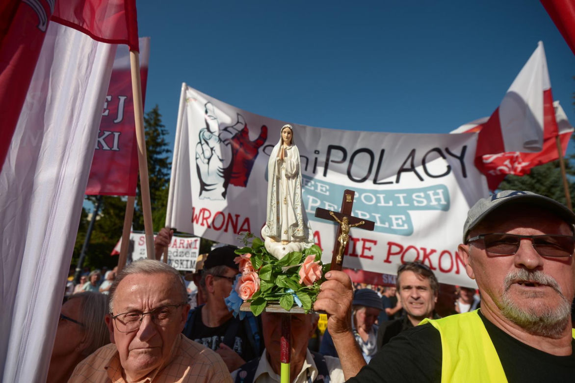 Protest pod Sejmem (9.07.2024)