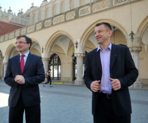 Zbigniew Ziobro i Tomasz Adamek
