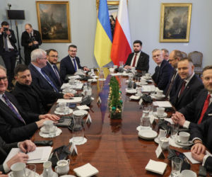 Zełenski w Warszawie