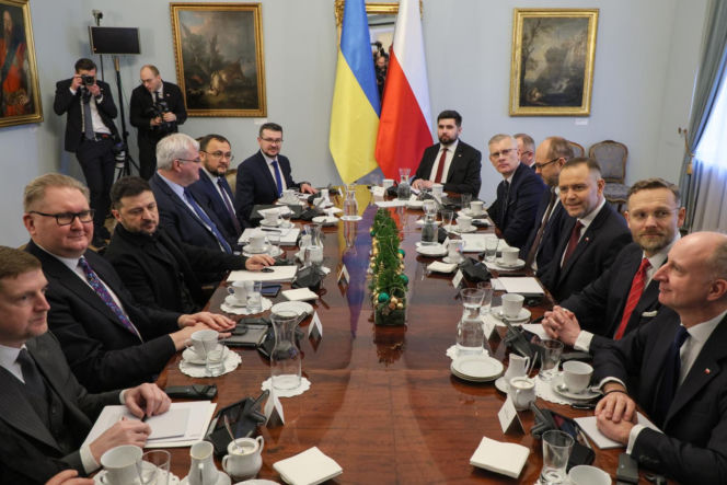 Zełenski w Warszawie